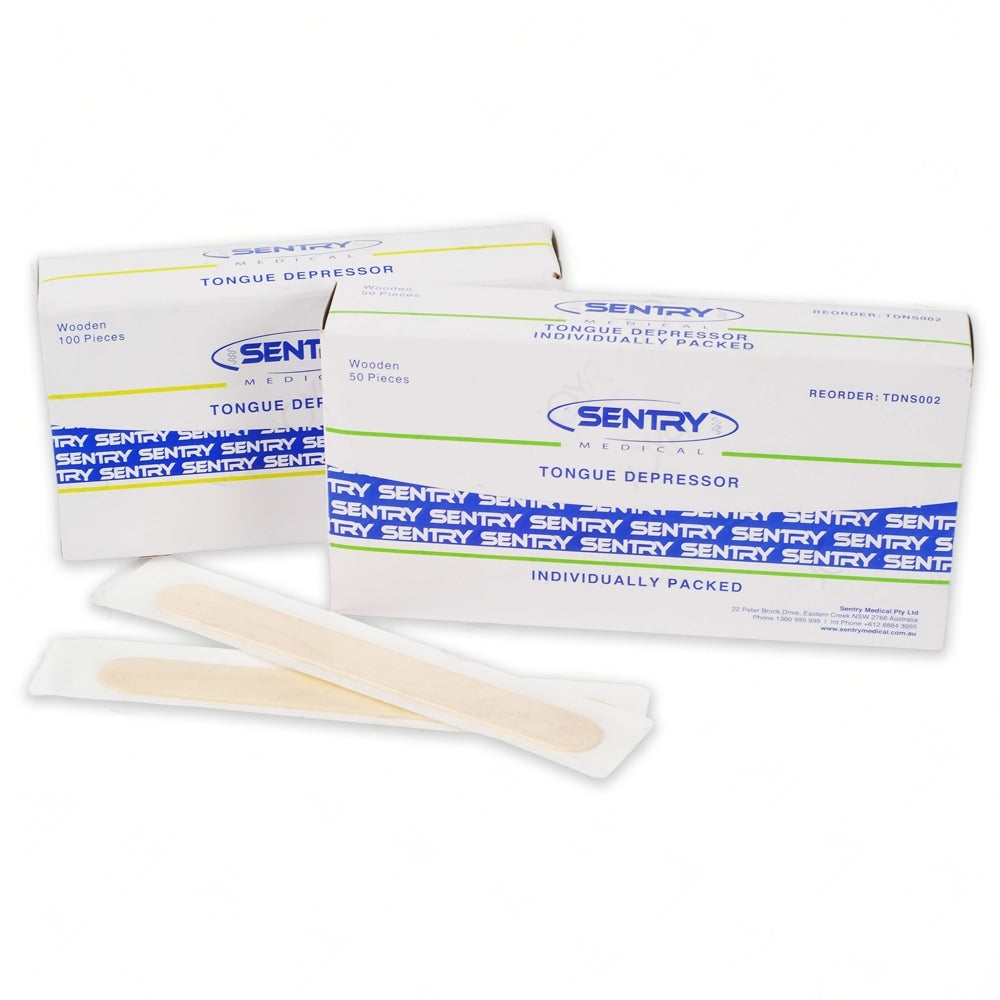Wooden Tongue Depressor 150 x 17 x Sterile Disposable Medisa