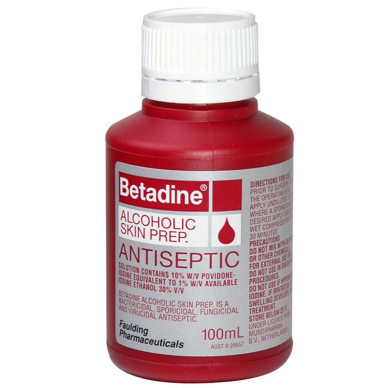 Betadine Alcohol Skin Prep 100mL Medisa betadine-alcohol-skin-prep-100ml-medisa