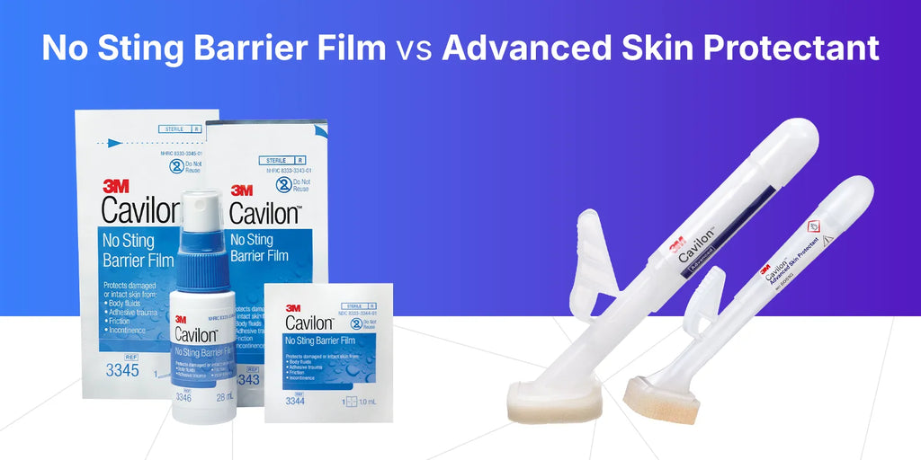Cavilon No Sting Barrier Film vs Advanced Skin Protectant