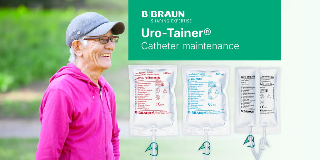 B. Braun Uro-Tainer® Catheter Maintenance Solutions