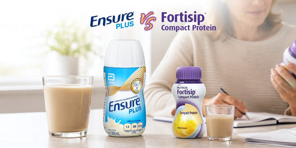 Ensure Plus vs Fortisip Compact Protein: Understanding the Real Nutritional Differences