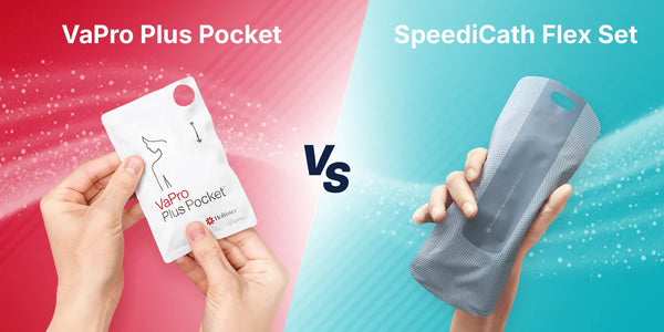 Hollister VaPro Plus Pocket vs SpeediCath Flex Set: No-Touch Catheter Comparison