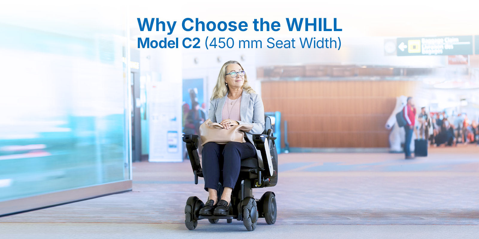 Why Choose the WHILL Model C2 (450 mm Seat Width)?
