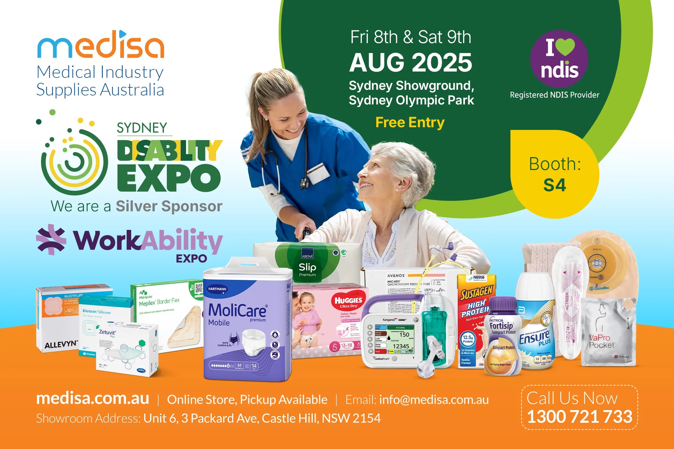 Medisa to Exhibit as Silver Sponsor at the Sydney Disability Expo 2025