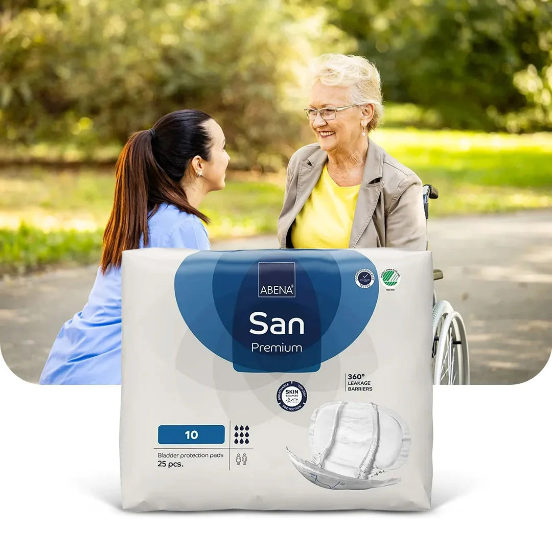 Abena incontinence products – high absorbency adult pads