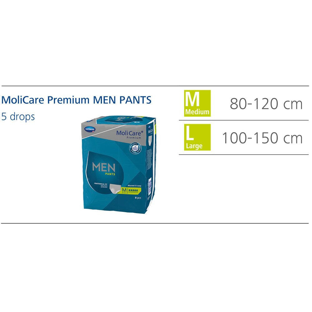 Hartmann MoliCare Premium Pants 5 Drops All Sizes