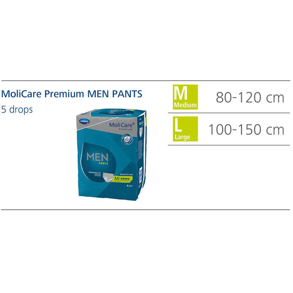 Hartmann MoliCare Premium Pants 5 Drops - All Sizes