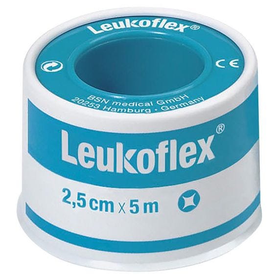 Leukoflex Tape 2.5cmx5mtr Transparent (01132-00)