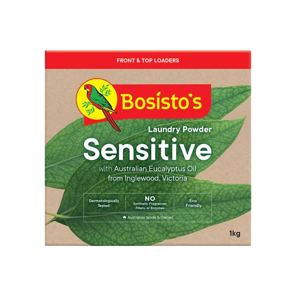 Bosisto's Sensitive Laundry Powder 1kg