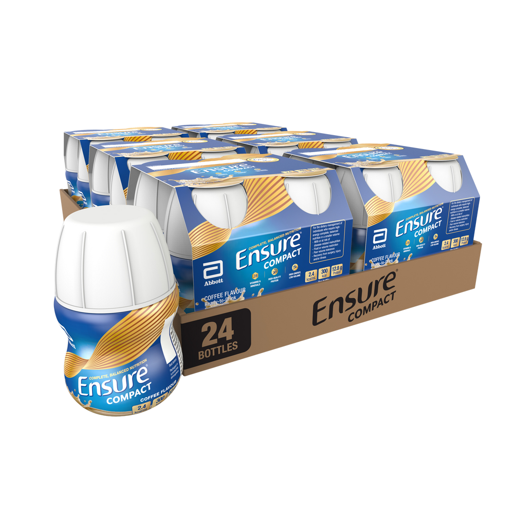 Ensure Compact Bottle 125mL - Vanilla - Coffee