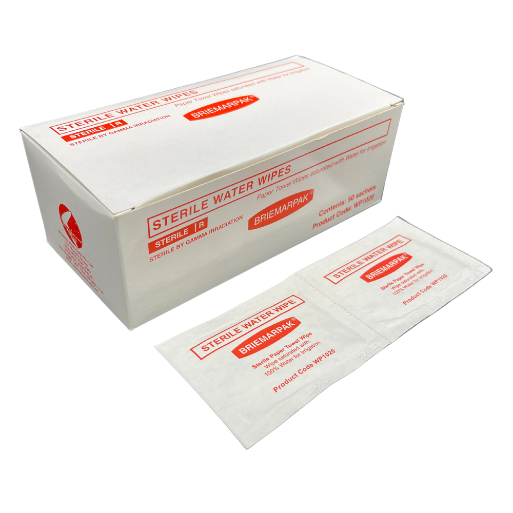 Water Wipes Sterile WP1020 50/Box