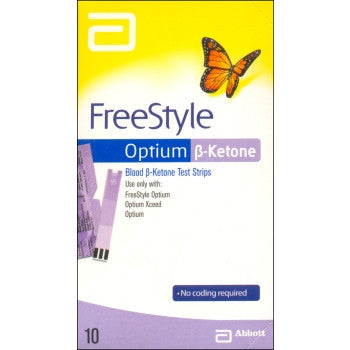 Freestyle Optium B-Ketone Strips, Box of 10 (ADC911370)