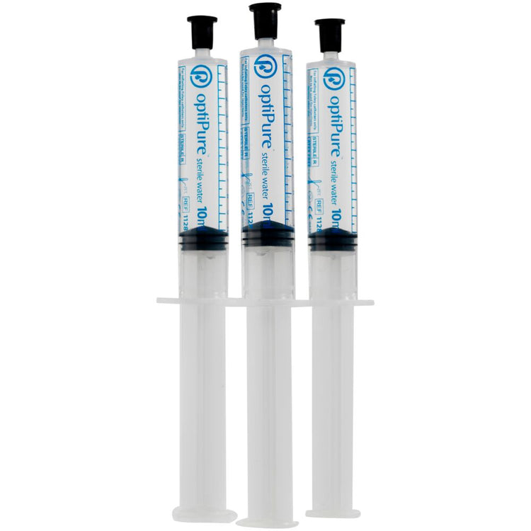 OptiPure Pre-Filled Syringe with Purified Water Sterile 10mL | Medisa