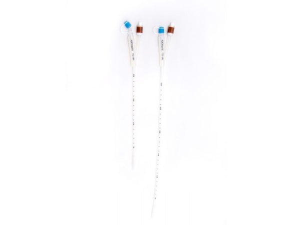 Supracath Catheter Male 40cm Foley 2-Way Open Ended Silicone - All Sizes