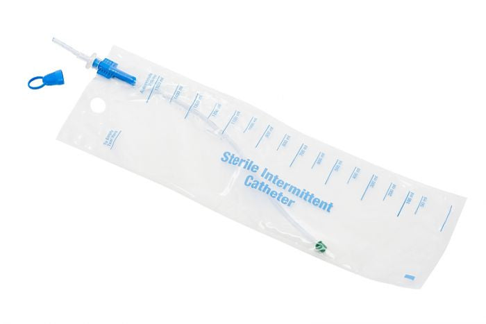 MDevices Enclosed Catheter 14G Intermittent Sterile With Gel And Bag