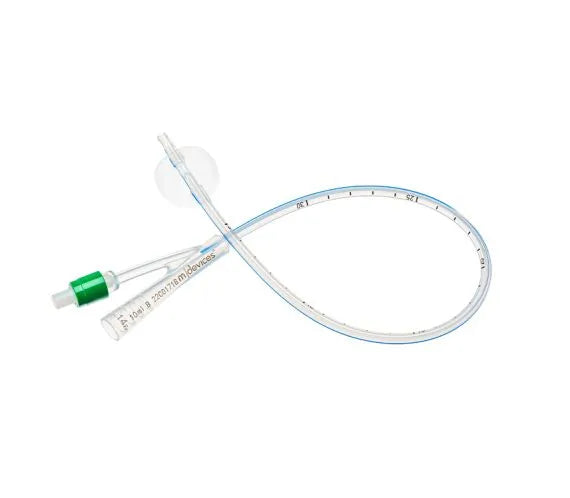 MDevices Catheter 10mL Foley 2-Way Open Ended Silicone 40cm - All Sizes
