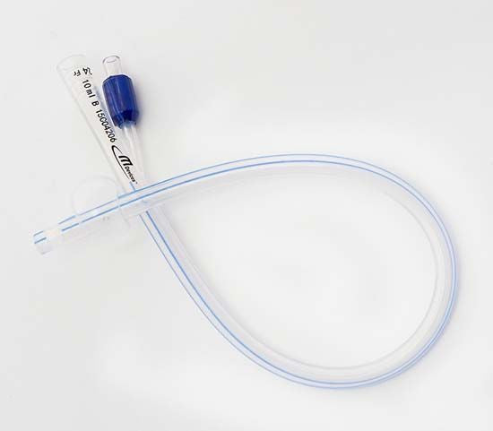 Multigate Catheter 24Fr 10Ml Foley 2 Way Open Ended Silicone