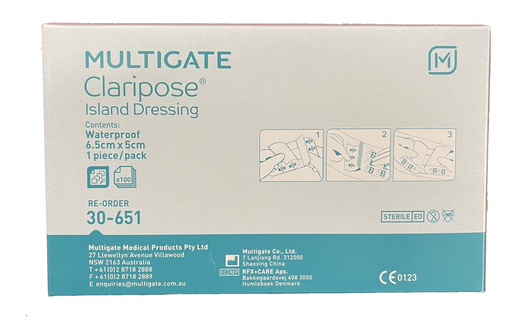 Multigate Claripose Island Dressing Waterproof Sterile | Medisa