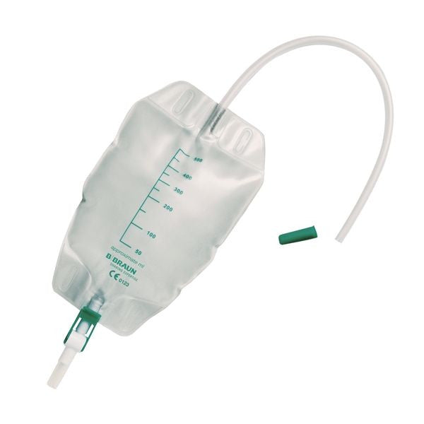 B. Braun Urimed Leg Bag Plus, Lever Tap, CTF Tubing, Non Sterile - All Sizes