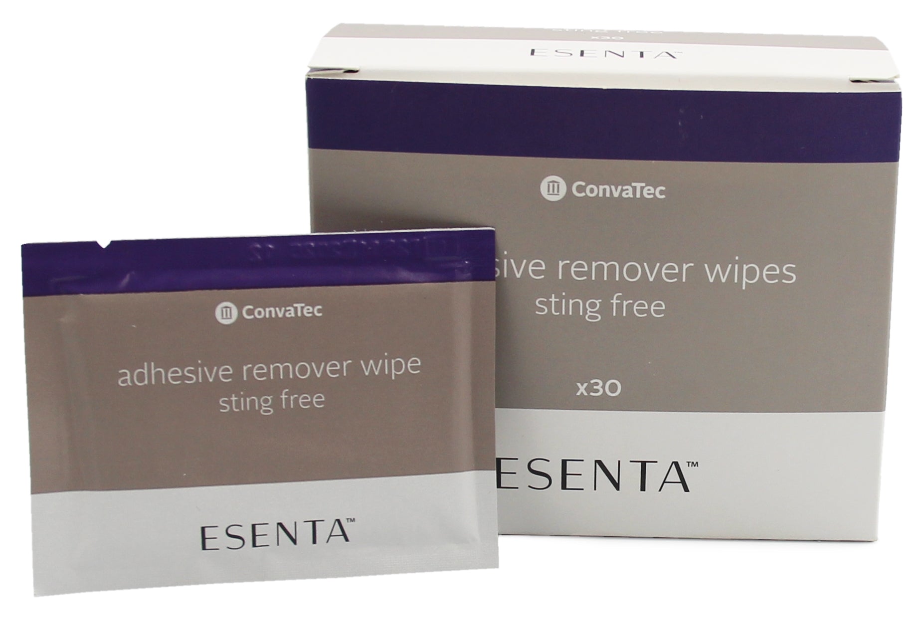 ConvaTec Esenta Sting-Free Adhesive Remover Wipes 3mL Spray 50mL 150mL - All Types