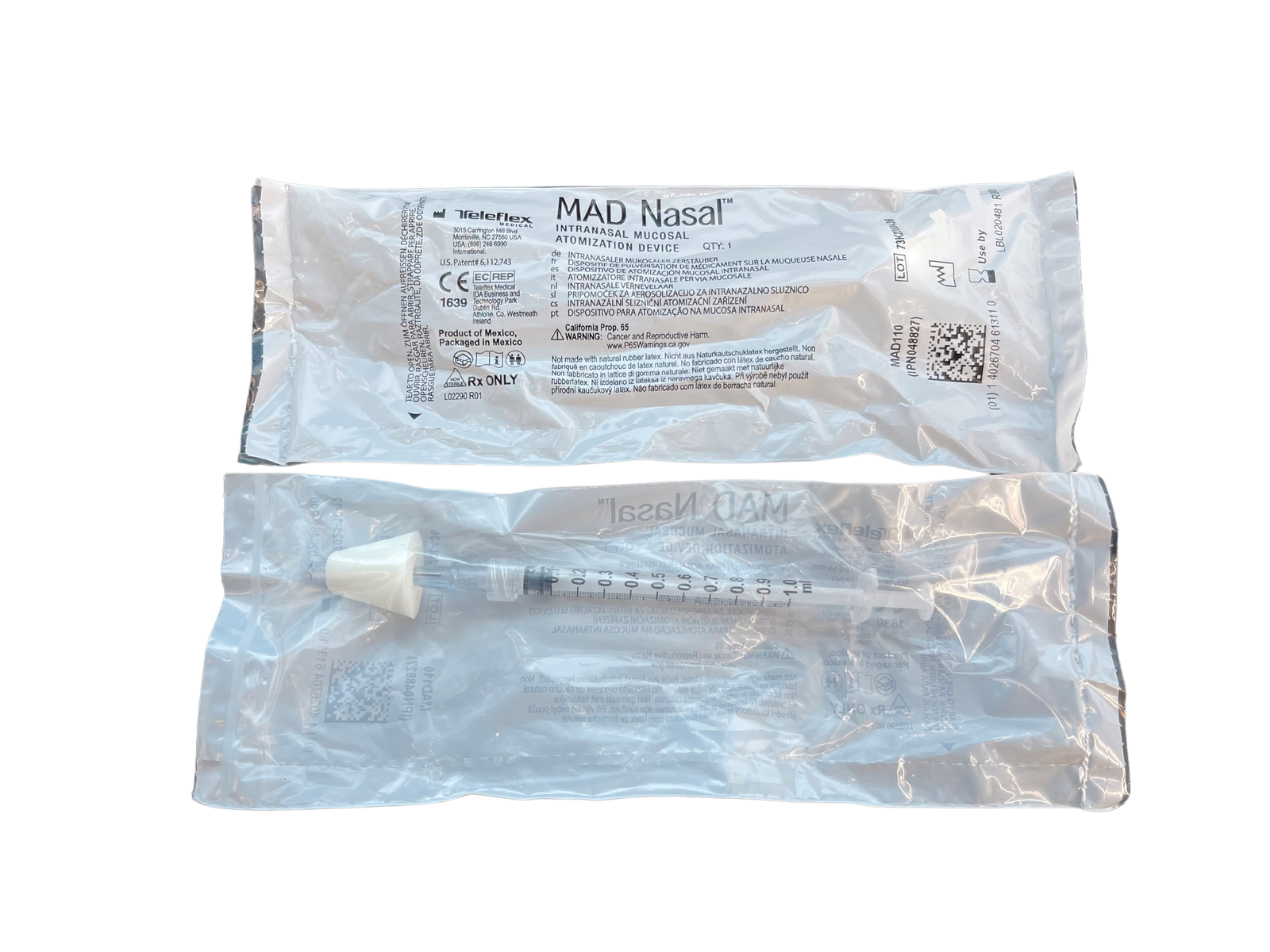 Atomization Device Teleflex MAD Nasal Intranasal Mucosal Atomization – Medisa