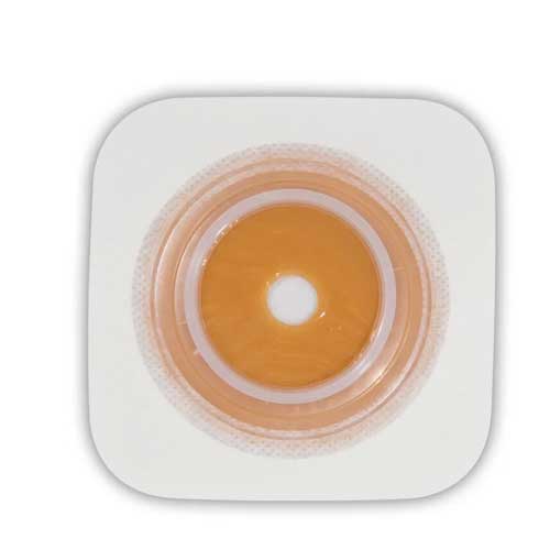 ConvaTec Natura Wafer Two-Piece Stomahesive With Flexible Tan Collar Skin Barrier, Box of 10 - All Sizes