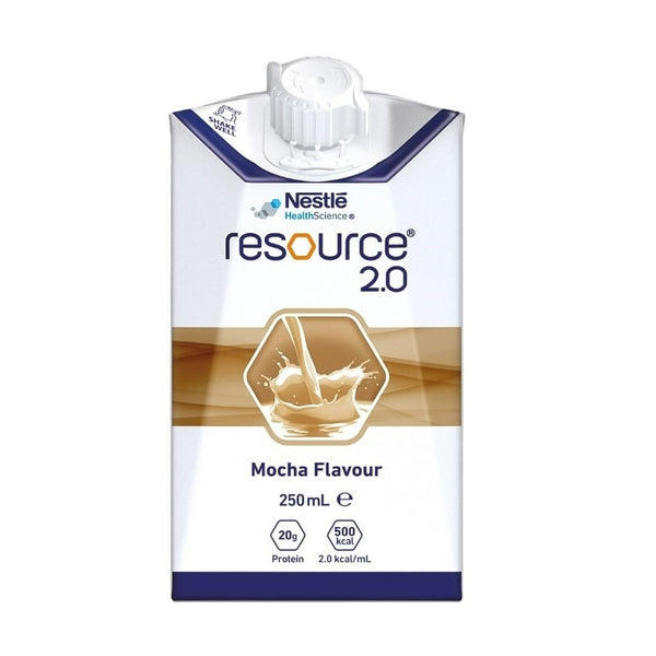 Nestle Resource 2.0 Screw Top 250mL (Vanilla / Mocha)