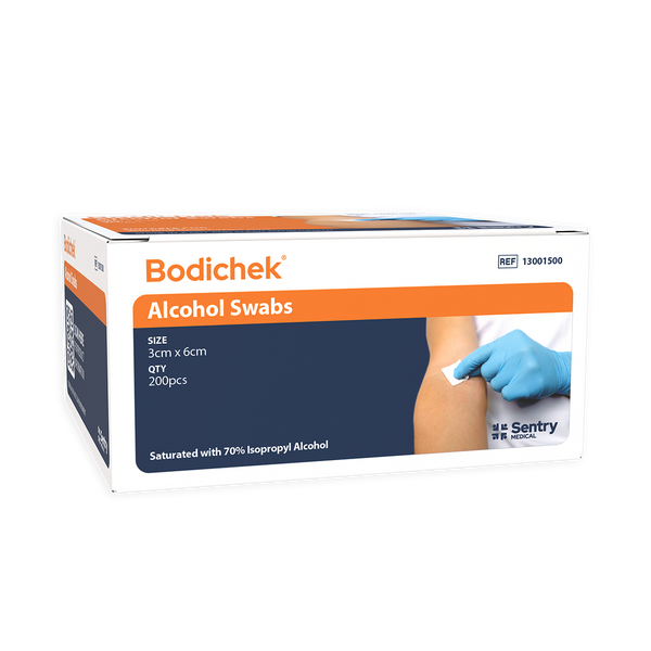 Bodichek Alcohol Swab 3x6cm, 200pcs / Pack (13001500)