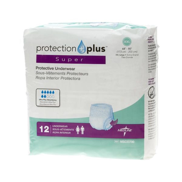 Protection Plus Super Protective Underwear 173 203Cm Waist Xx Large