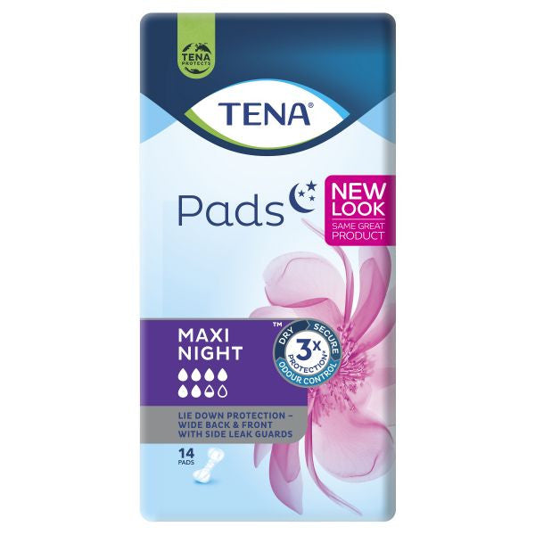 Tena Pads Maxi Night Unisex 440x192mm Unisex 670ml (2309017)