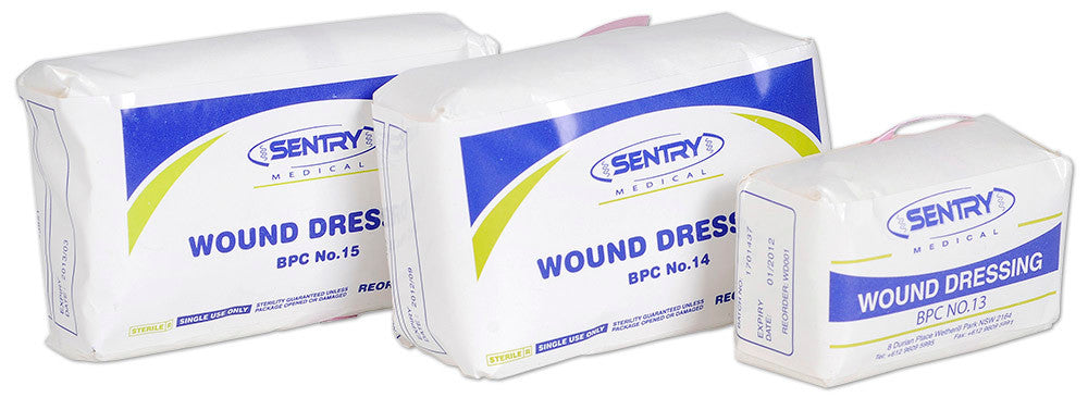 Sentry Wound Dressing Box of 12 All Sizes