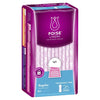 Poise Liners Regular Female 19-25cm, White, 50mL - All Packaging