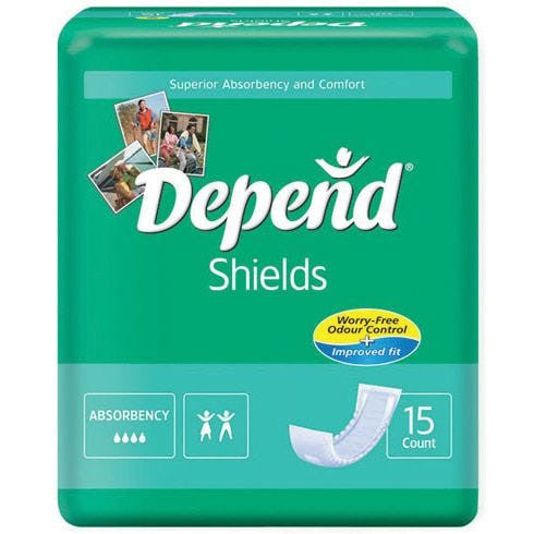 Depend Pad 525x180mm, 400mL (4871) - All Packaging