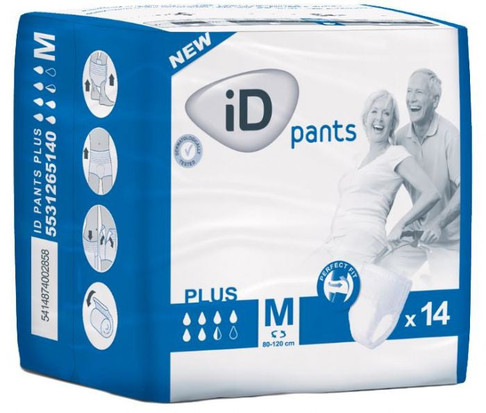 ID Pants Plus Medium 80 120cm 1460Ml 14 Items /