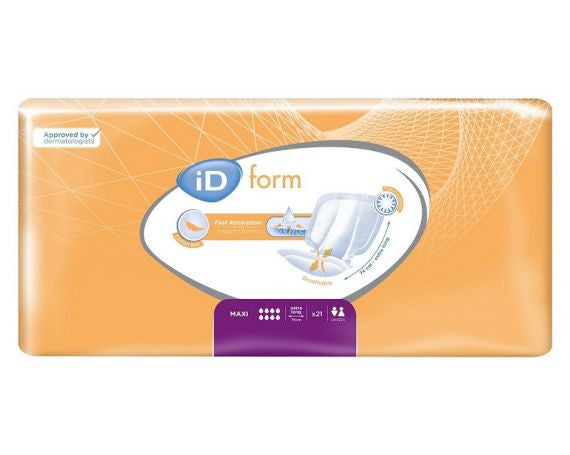 iD Maxi 3 74 X 37/36cm Dimension 3500mL (5310380210) 21pads/ pack - 4packs/Ctn