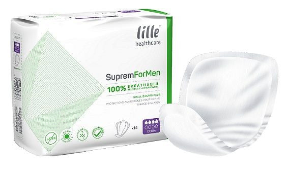 Lille Suprem For Men Extra 290X230Mm Male 650Ml White Pkt