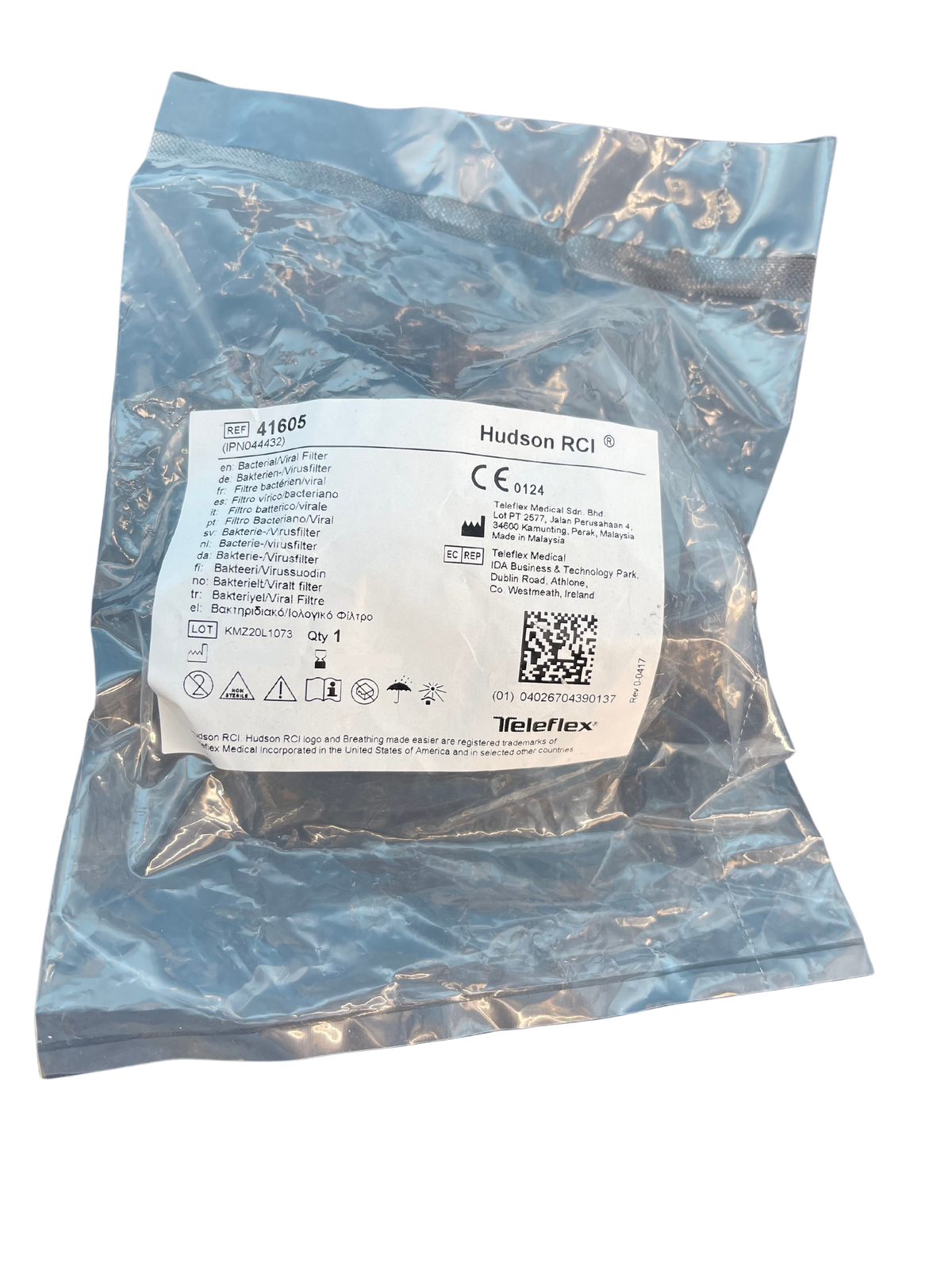 Teleflex Filter Teleflex Hudson Oxygen Bacterial Viral Filter 41605 | Medisa