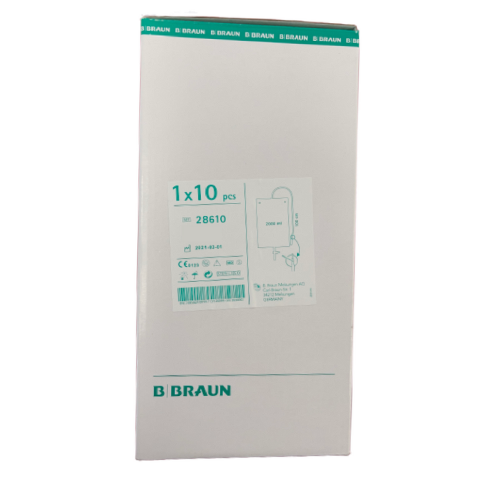 B. Braun Urimed Drainage Bag 2000Ml Sterile 100Cm Tube 28610