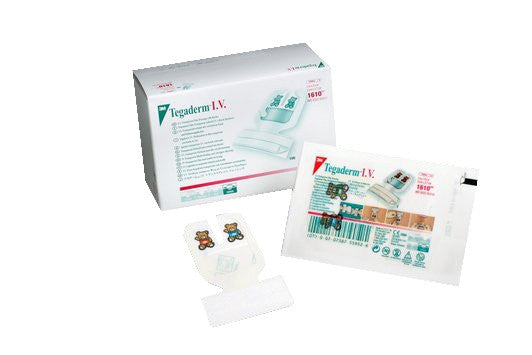 3M Tegaderm I.V. Transparent Film Dressing Peadiatric 5cmx5.7cm (1610)