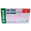 Ni-Tek Nitrile Accelerator Free Gloves, Powder Free, Blueple Colour - All Sizes