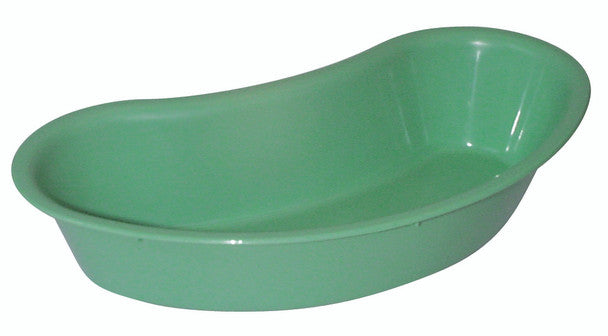 Kidney Dishes Tray, Polypropylene, Green, Autoclavable, Recyclable Plastic, Each - All Sizes