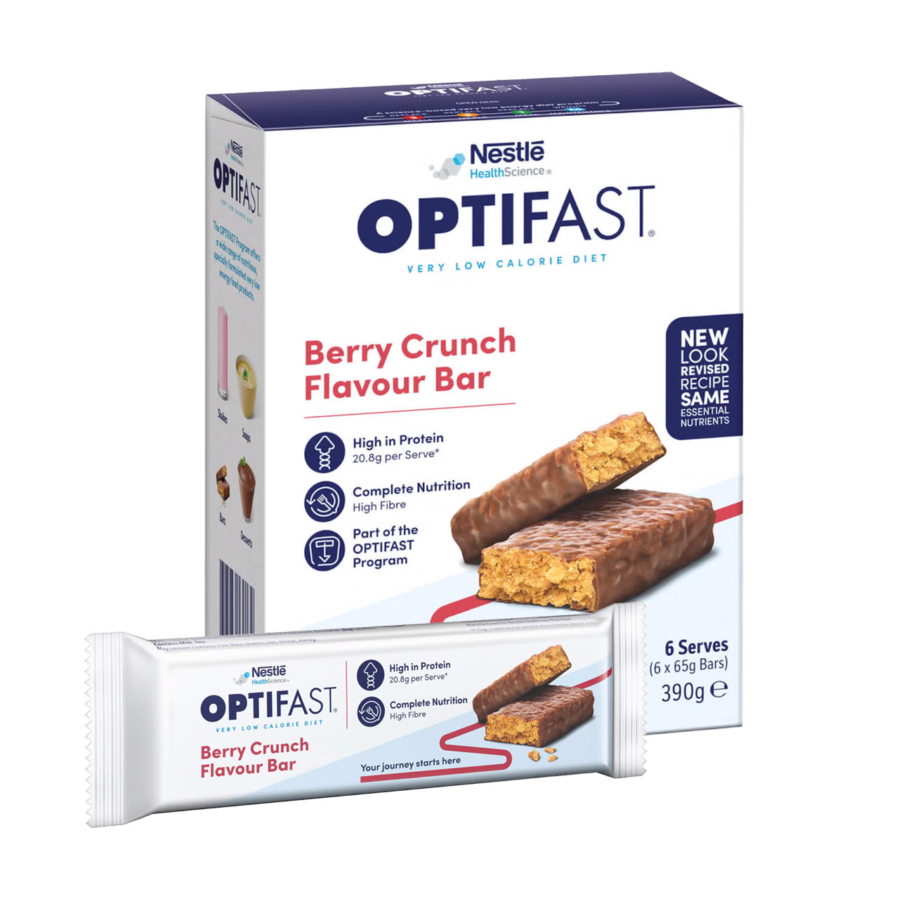 Nestle Optifast VLCD Bars - All Flavours