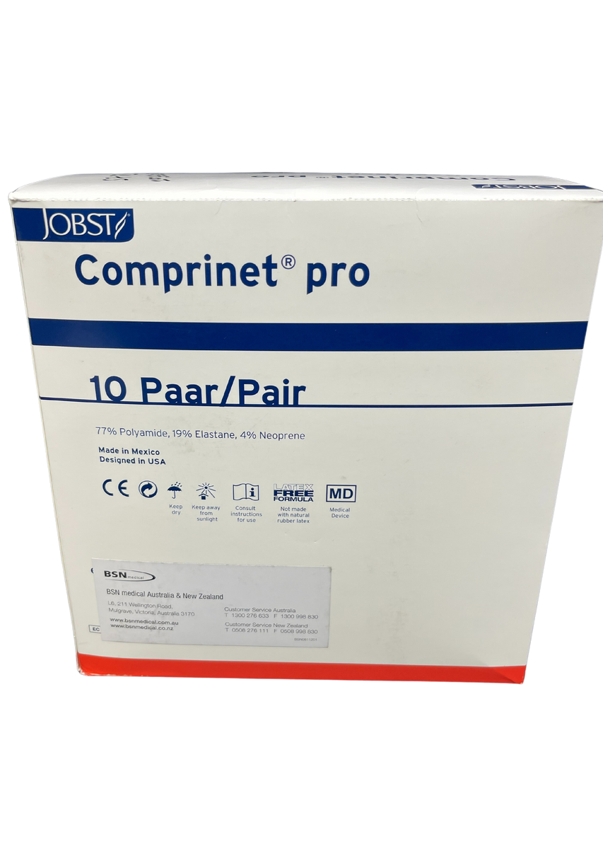 Comprinet Wht Jobst Comprinet Pro Anti-Embolic Stocking Open Toe | Medisa