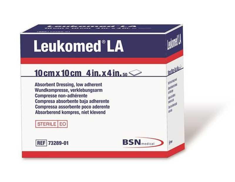 Leukomed Low Adherent Dressing 10cmx10cm 73289 01 pack of 50