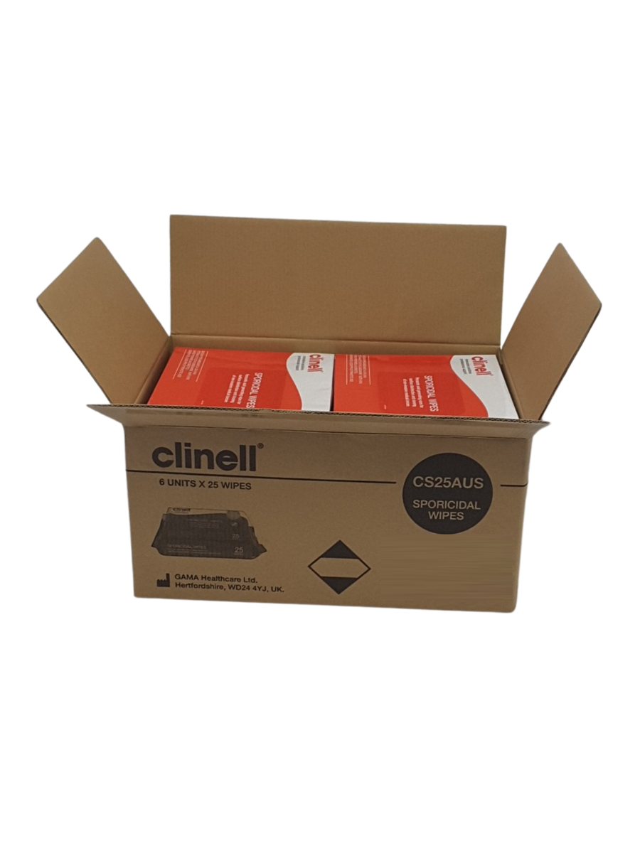 Clinell Sporicidal Wipes CS25 25 wipes/pkt