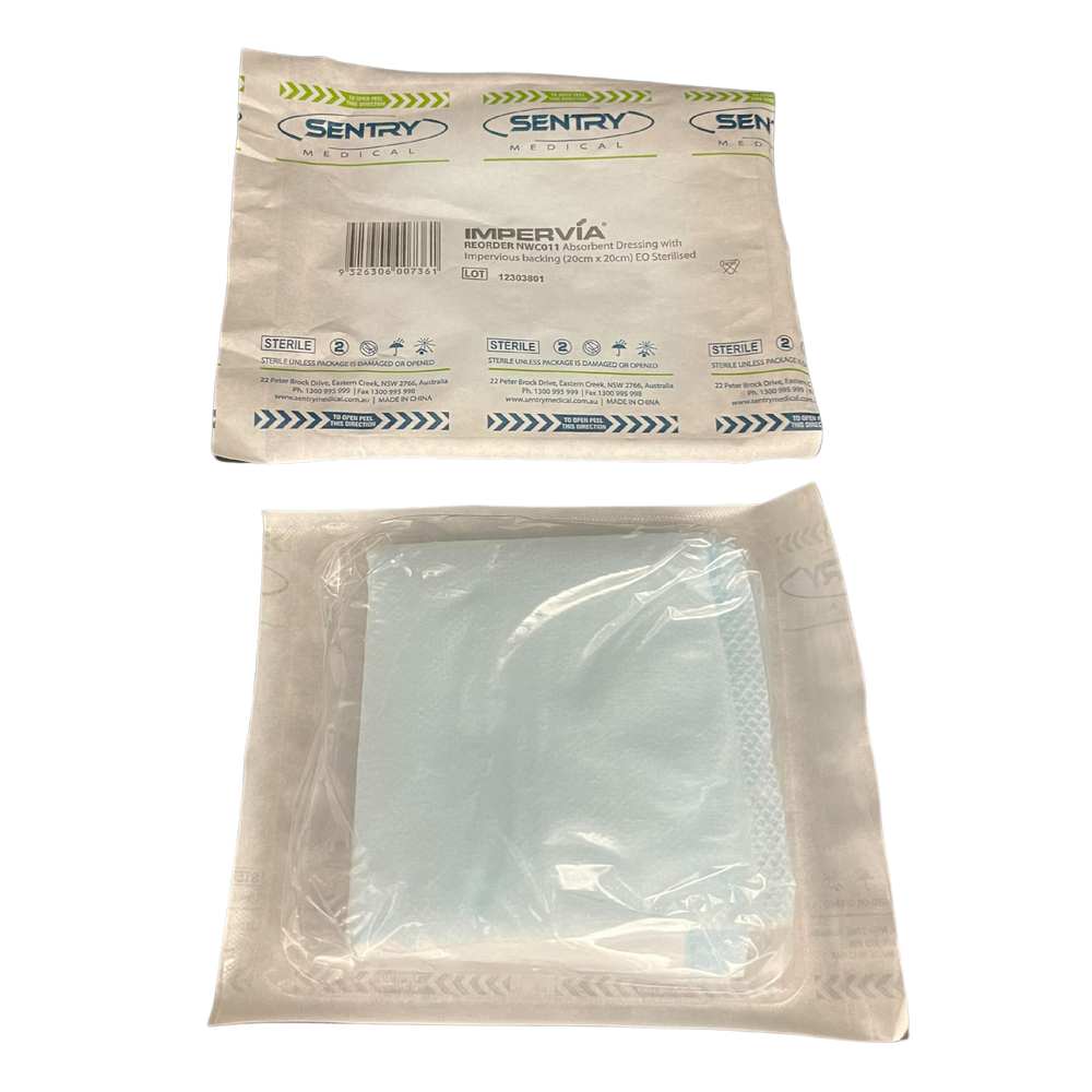 Impervia Absorbent Dressing 20 x 20 cm NWC011 25 pieces