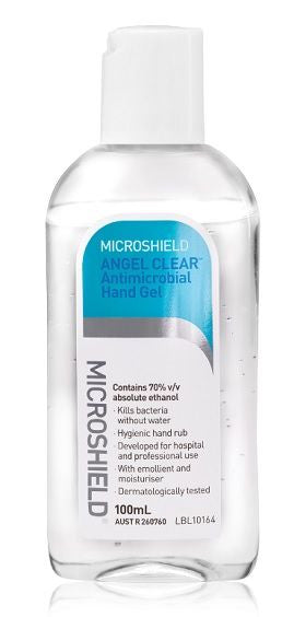 Microshield Angel Hand Gel 100Ml Clear 70001142 48Pcs