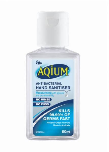 Ego Aqium Hand Sanitiser 60Ml 11355 36Pcs