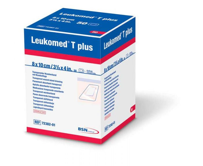 Leukomed T Plus Island Film Dressing 8Cmx10Cm Waterproof 72382 01