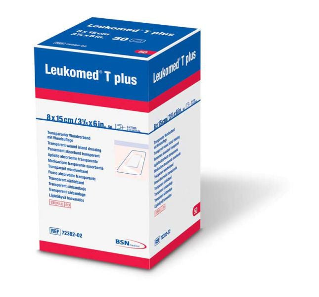 Leukomed T Plus Island Film Dressing 8Cmx15Cm 72382 02 50Pcs